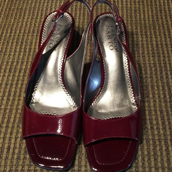 FRANCO SARTI Peep-Toe SlingBack Graduated Heel Sz8 - Picture 2 of 7